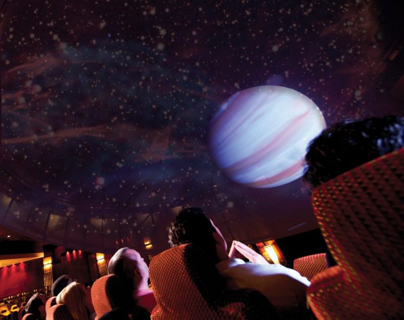 Planetarium auf der Queen Mary 2