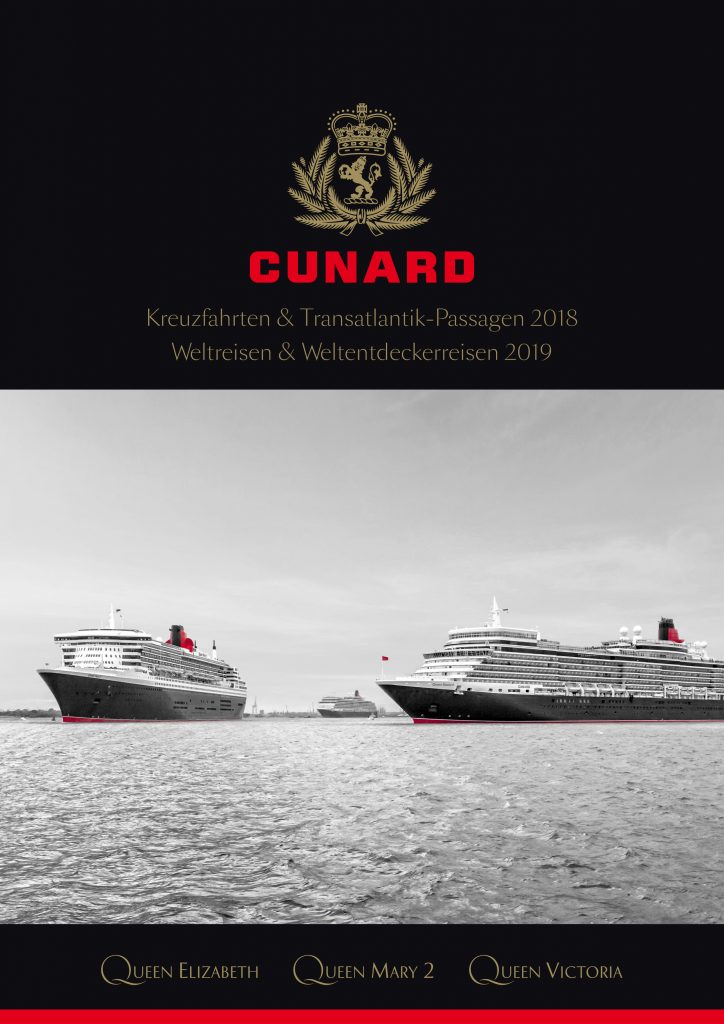 Der neue Cunard Katalog 2018/19