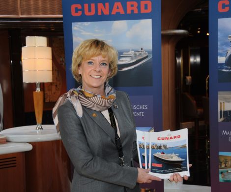 Die Pressekonferenzen an Bord der Cunard Queens sind legendär
