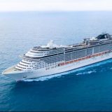 Die MSC Preziosa macht während der Hamburg Cruise Days zwei Tage im Hamburger Hafen fest