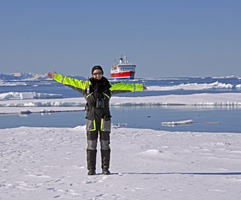 Die Arbeit auf der MS Expedition von G Adventures ermöglicht Jenny lange Aufenthalte in Arktis und Antarktis