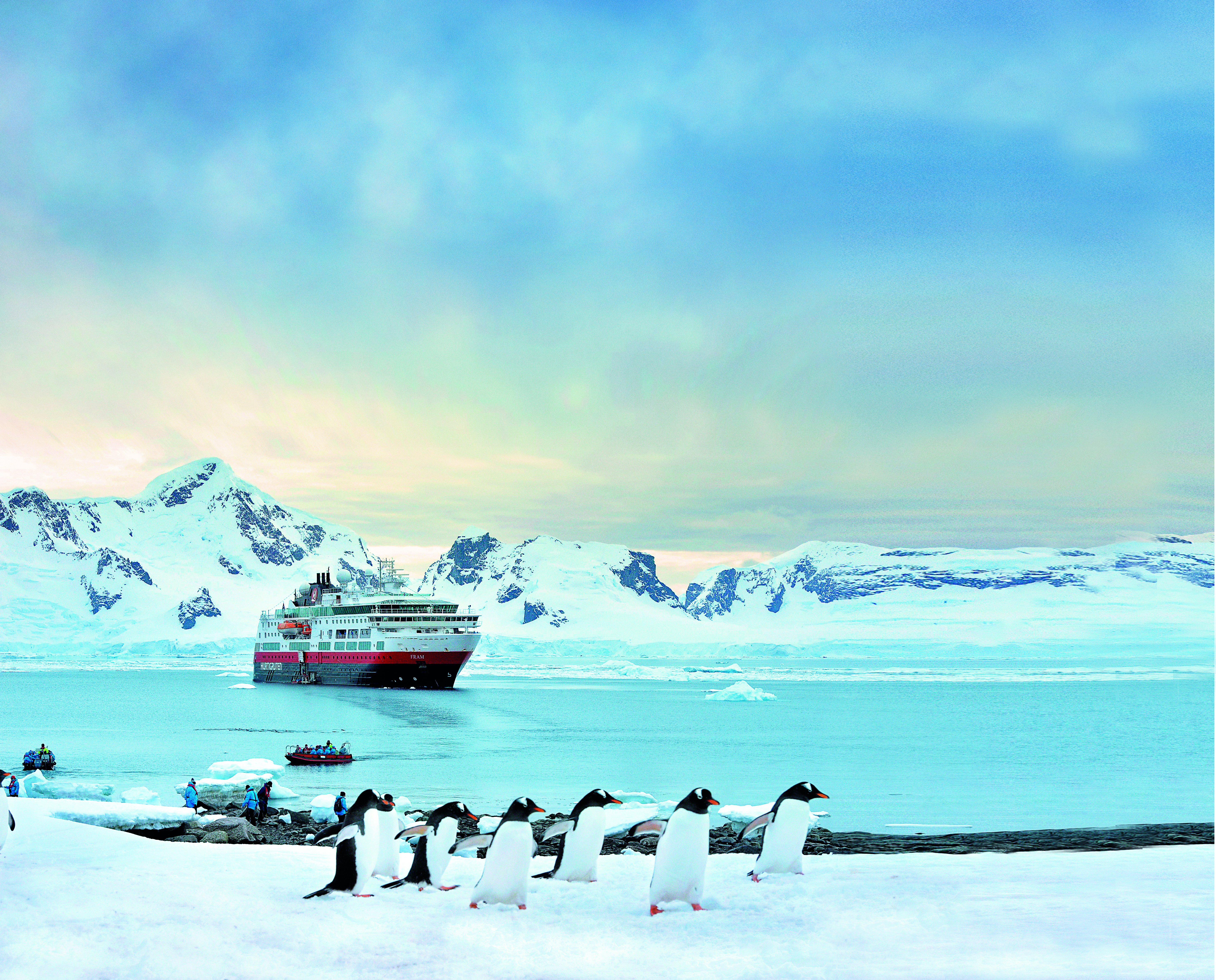 Die Zahl der Besucher in der Antarktis steigt wieder