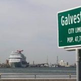 In Galveston können wegen Schäden durch Hurrikan Harvey derzeit keine Schiffe anlegen