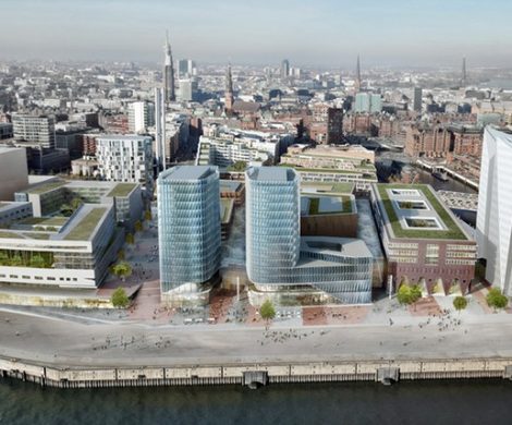 Am neuen Kreuzfahrtterminal in Hamburgs HafenCity soll eine Anlage für Landstrom entstehen