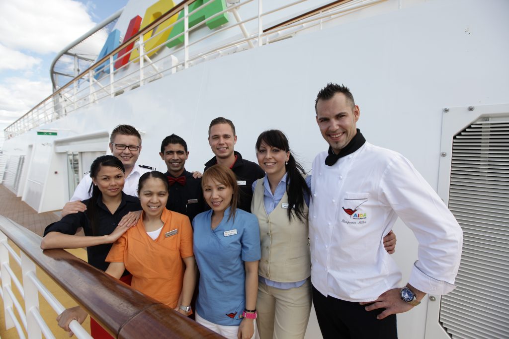 AIDA Cruises wurde als "Top Arbeitgeber 2017" ausgezeichnet und belegte den 1. Platz in der Kategorie Tourismus.
