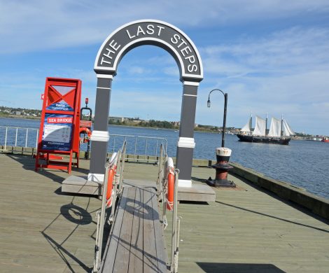 Der Hafen Halifax war die erste Station von Auswanderern in die neue Welt