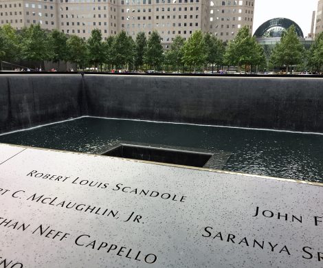 Beklemmend: das Denkmal für die Toten vom 11. September