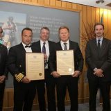 Vize-Kapitän und Team-Leader an Bord der Crystal Esprit, wurden von der International Maritime Organization (IMO) mit dem „Preis für außergewöhnliche Tapferkeit auf See 2017“ ausgezeichnet.