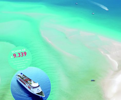 Für das Jahr 2019 hat TransOcean Kreuzfahrten wieder eine große Weltreise mit der MS Columbus im Programm. Am 6. Januar 2019 bricht das Schiff in Amsterdam zu einer 121-tägigen Tour mit Highlights auf allen Kontinenten auf. Für die Weltreise hat TransOcean einen eigenen, 16-seitigen Katalog aufgelegt.
