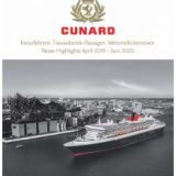 Der Cunard-Katalog für die nächste Saison ist da. Ab sofort ist das neue Programm der britischen Traditionsreederei für den Zeitraum von November 2019 bis Juni 2020 im Reisebüro sowie über die Cunard Reservierung buchbar. 