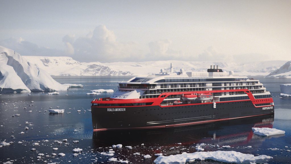 Hurtigruten übernimmt 100 Prozent der Anteile der Kleven Werft im norwegischen Ulsteinvik, die zwei Expeditionsschiffe für die Reederei baut