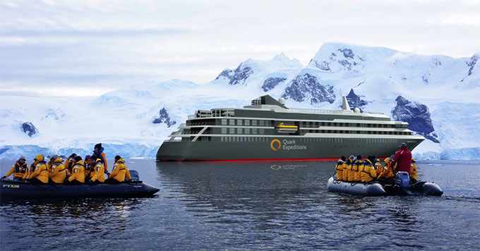 Quark Expeditions lässt bei der kroatischen Werft Brodosplit ein neues Expeditionsschiff für die Polargebiete für bis zu 200 Passagiere bauen.