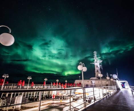 Gäste der Silver Cloud konnten jetzt eines der aufregendsten Naturphänomene erleben: die Aurora Borealis – auch als Nordlichter bekannt