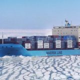 Der größte Schifffahrtskonzern der Welt, die dänische Reederei Maersk, hat erstmals ein großes Containerschiff durch die Nordostpassage geschickt.