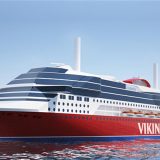 Viking Line lässt im chinesischen Xiamen eine besonders umweltfreundliche LNG-Fähre mit einer Länge von 218 Metern für 2800 Passagiere bauen.