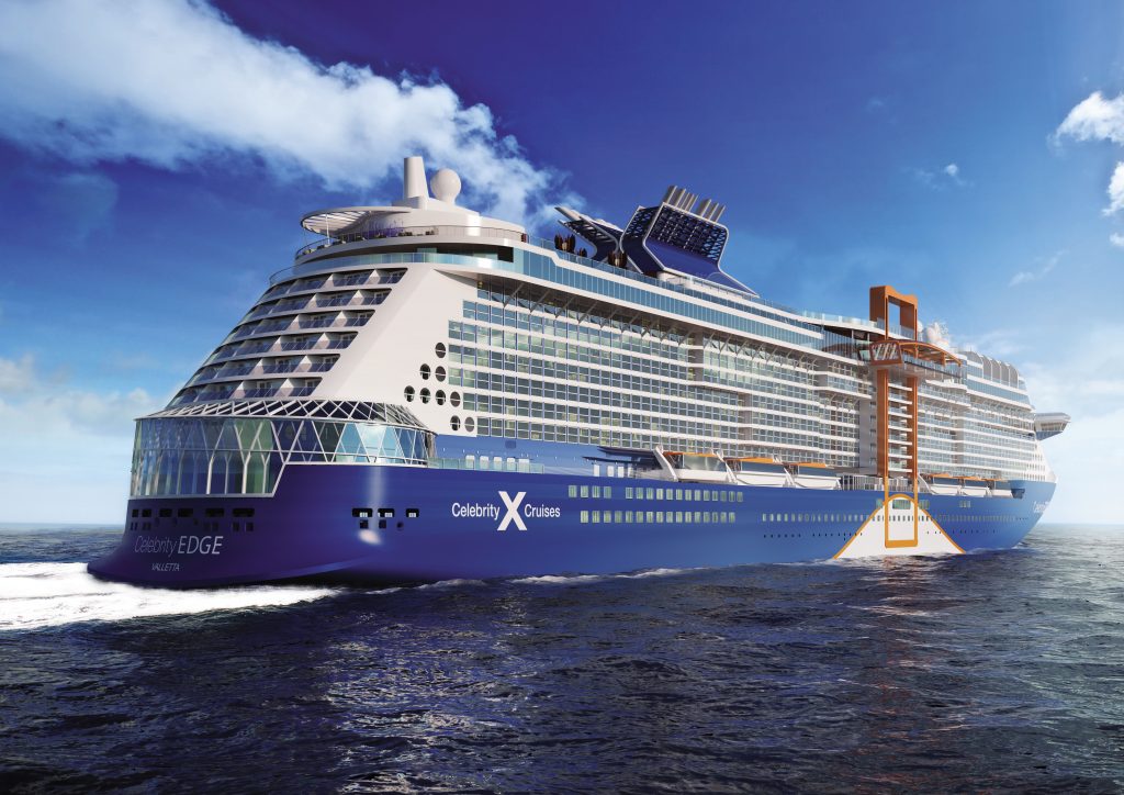 Nach mehr als vier Jahren Planung und 23 Monaten Bauzeit hat Celebrity Cruises die Celebrity Edge in Empfang genommen, erstes Schiff der neuen Edge-Klasse