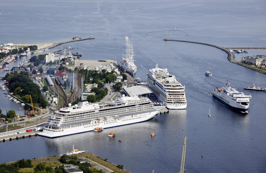 In Warnemünde wird bis 2020 das neue Terminalgebäude für Kreuzfahrtschiffe entstehen.Mehrere Millionen Euro will Rostock Port in das Projekt investieren.
