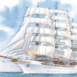 Das geplante Segelschiff Hussar von Sea Cloud Cruises lag jahrelang auf Eis. Jetzt kommt es doch: unter dem Namen Sea Cloud Spirit