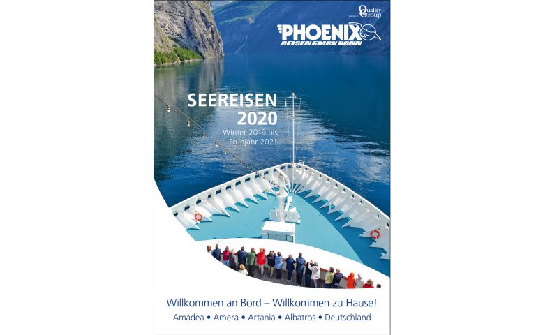 Ab sofort ist der Katalog Seereisen 2020 von Phoenix Reisen erhältlich, das neue Programm für den Reisezeitraum Winter 2019 bis Frühjahr 2021