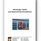 In der Würzburger Tabelle zum Reiserecht bei Kreuzfahrten sind knapp 800 Urteile zu typischen Streitfällen bei Kreuzfahrten zusammengestellt. 