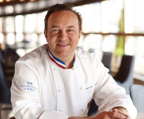 Auf der Sky Princess wird es demnächst Sterne-Küche geben: Emmanuel Renautist ein mit drei Michelin-Sternen ausgezeichneter Koch
