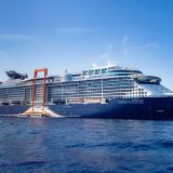 Die Celebrity Edge fährt erstmals europäische Häfen an, auf Routen durch das Mittelmeer, mit Abfahrten von Barcelona und Rom bis Ende Oktober 2019
