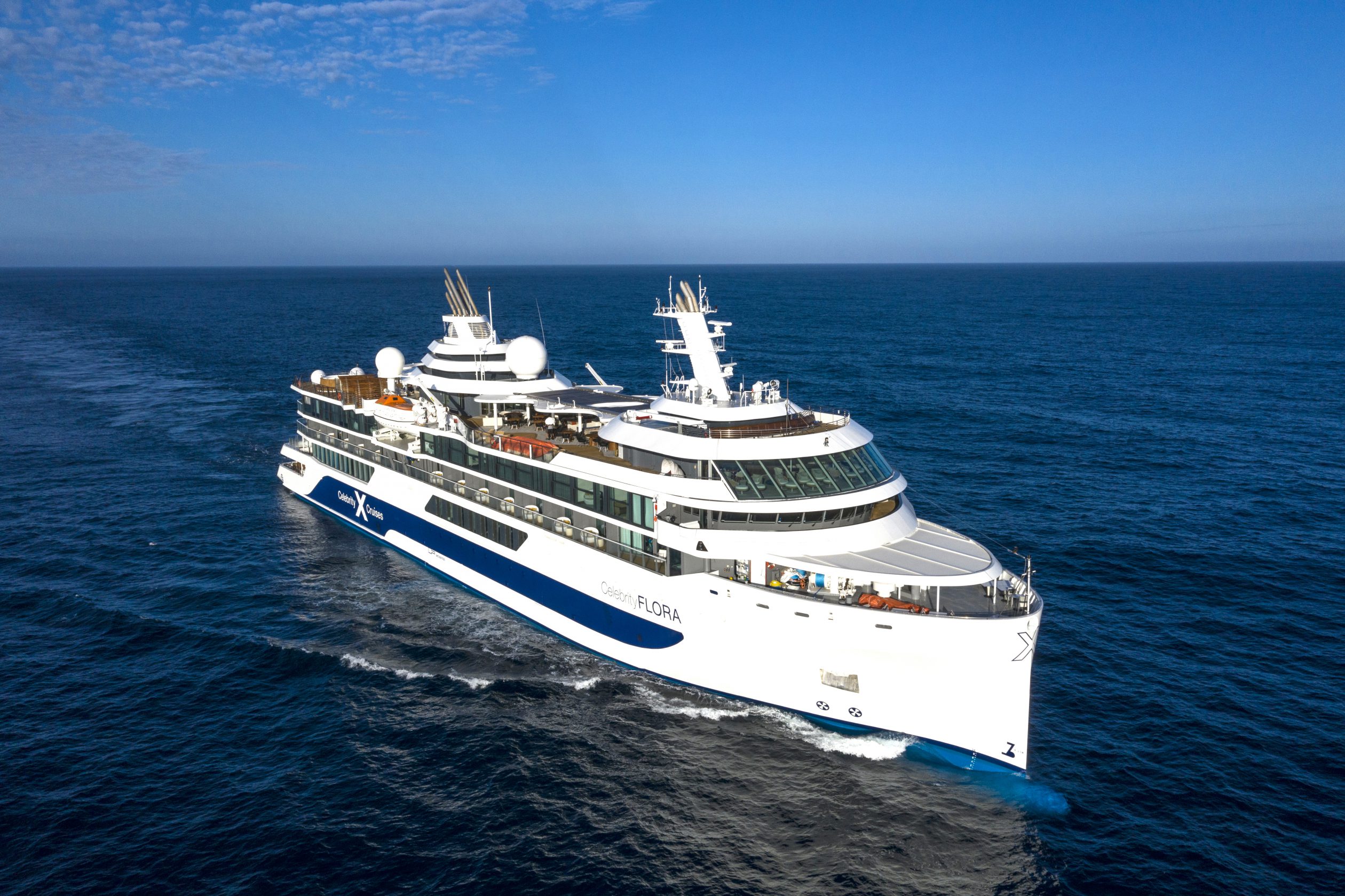 Celebrity Cruises hat mit der Celebrity Flora das erste exklusiv für die Galapagosinseln entworfene Expeditionsschiff der Luxusklasse in Dienst gestellt.