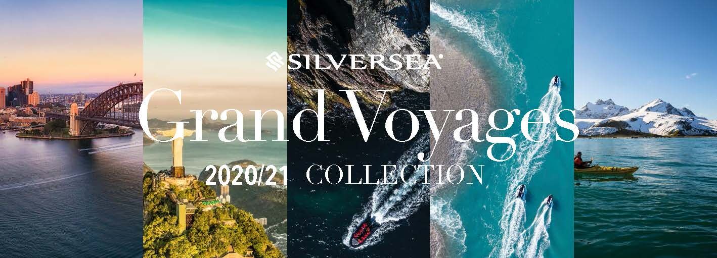 Silversea hat für Ende 2020 und 2021 neue so genannte Grand Voyages aufgelegt. Die Kreuzfahrten mit bis zu 70 Reisetagen führen zum Beispiel nach Australien oder Südamerika