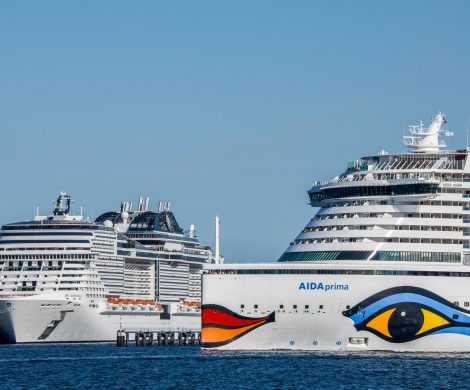 Rekord im Seehafen Kiel: 174 Anläufe von Kreuzfahrtschiffen (2018: 169), gut 800.000 Kreuzfahrtpassagiere (+ 33,6 %) gingen dabei in Kiel an oder von Bord