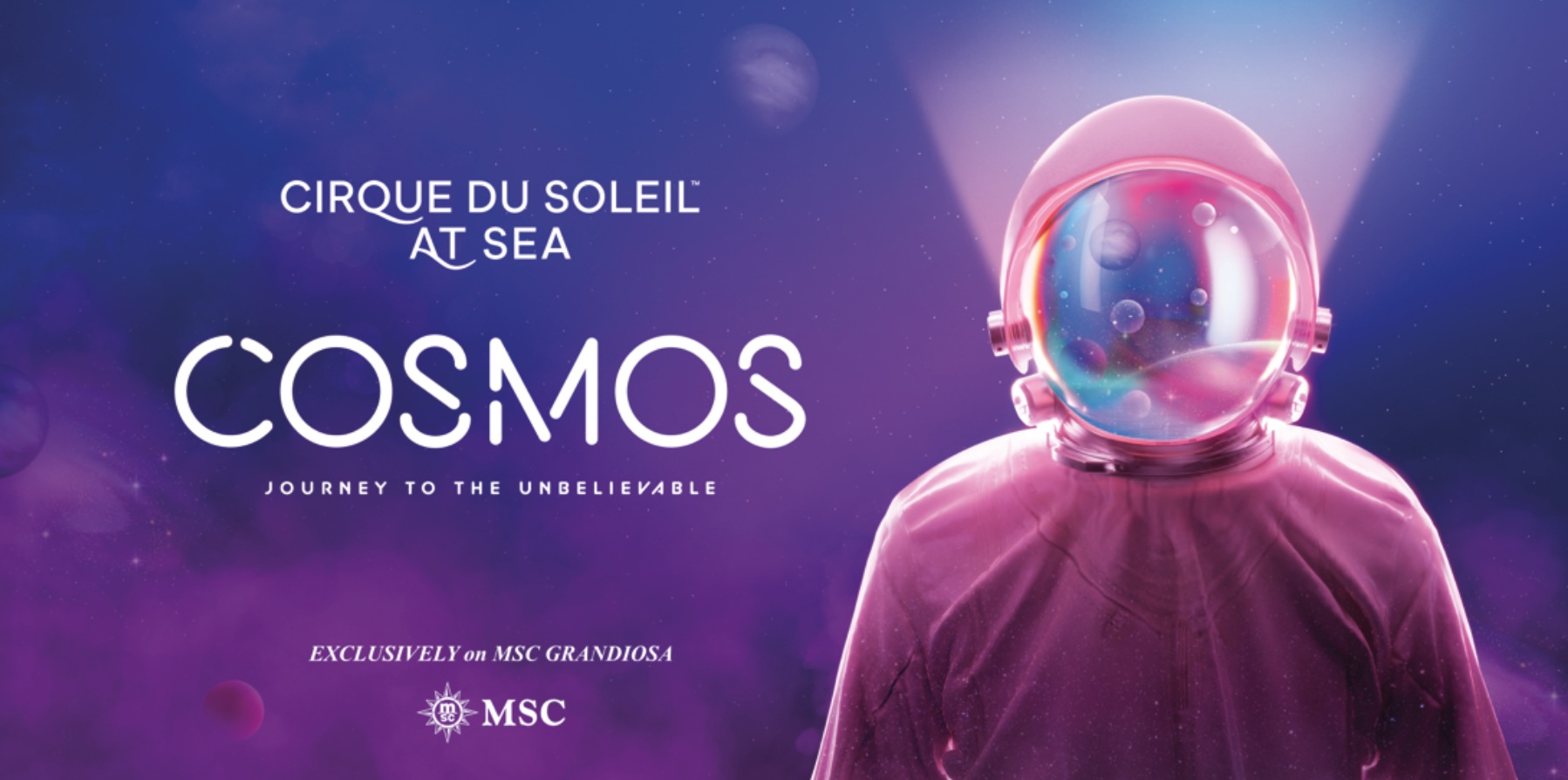 MSC Cruises hat zwei brandneue Cirque du Soleil at Sea Shows, die ausschließlich für die MSC Grandiosa konzipiert wurden.
