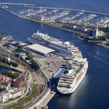 In Rostock endet die Hauptsaison: im Kreuzfahrthafen Warnemünde sind 906.000 Seereisende bei 196 Schiffsanläufen an und von Bord gegangen