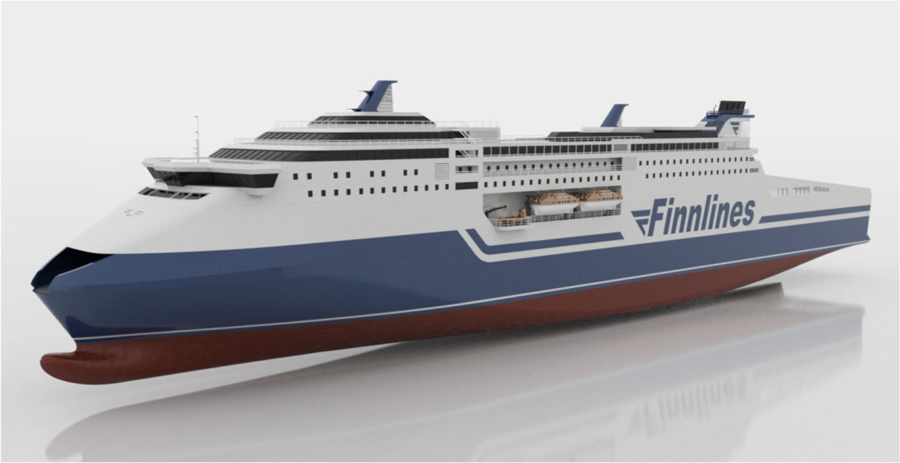 Finnlines hat zwei Superstar-Ro-Pax-Schiffe bestellt, die bis 2023 ausgeliefert werden, höchste Eisklasse und modernste, umweltfreundliche Technik haben