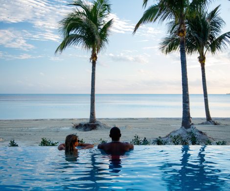 Mit dem Coco Beach Club können sich Gäste von Royal Caribbean International auf der Bahamas-Privatinsel Perfect Day at CocoCay über ein Highlight freuen.