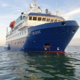 Das Expeditionsschiff MS Quest beendete jetzt seinen zweimonatigen Einsatz mit Wattenmeer-Expedition im Weltnaturerbe.