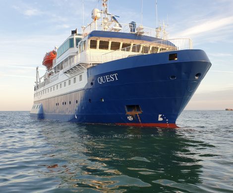 Das Expeditionsschiff MS Quest beendete jetzt seinen zweimonatigen Einsatz mit Wattenmeer-Expedition im Weltnaturerbe.