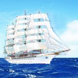 Die Sea Cloud Spirit der Reederei Sea Cloud Cruises wird am 22. April 2021 erstmals von Palma de Mallorca aus in See stechen.