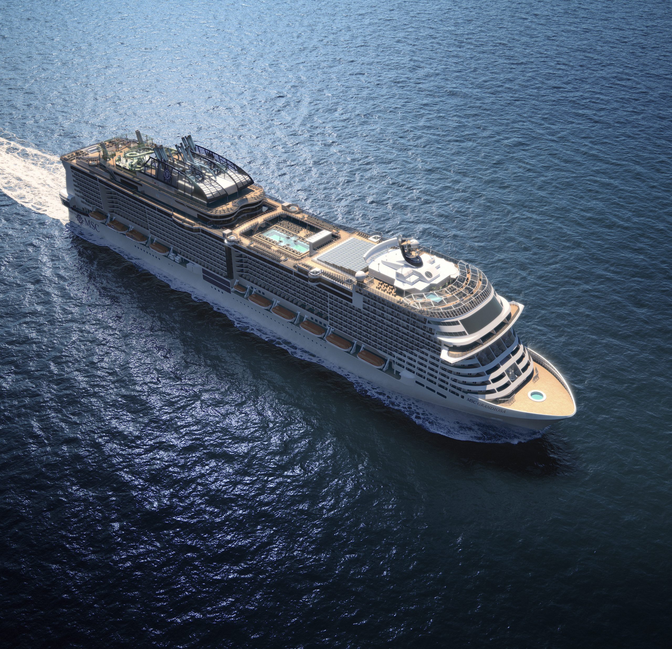 Wegen neuer Maßnahmen in Italien storniert MSC Cruises die Abfahrten der MSC Grandiosa am 10. und 17. Januar ab Genua.