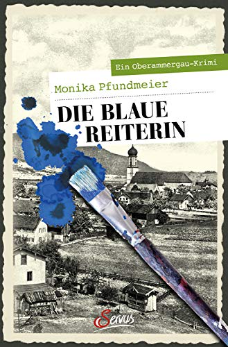 Buchbesprechung / Rezension Krimi "Die Blaue Reiterin" von Monika Pfundmeier, Benevento Verlag, sehr unterhaltsam, mit viel Lokalkolorit
