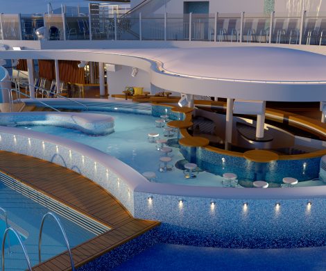 Für P&O Cruises entsteht mit der Arvia auf der Papenburger Meyer-Werft aktuell das zweite mit Flüssigerdgas (LNG) betriebene Schiff.
