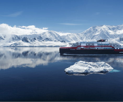 Hurtigruten hat eine 93-tägige Expeditionskreuzfahrt von Pol zu Pol vorgestellt: Start am 8. August 2022 in Vancouver, Zielhafen Buenos Aires