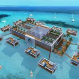Das Kempinski Floating Palace soll ab 2023 das erste Luxushotel sein, das mitten auf dem Meer treibt