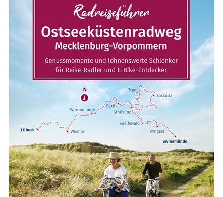 Rezension Ostseeküstenradweg, Kompass Verlag, praktischer und hervorragend illustrierter Radreiseführer, der Lust auf die eigene Fahrt macht.