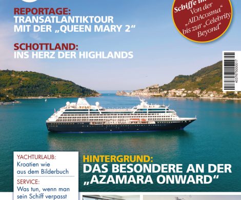  Das beliebte Kreuzfahrtmagazin WELCOME ABOARD 2023 ist erschienen, 9,80 Euro als gedrucktes Magazin /4,99 Euro als E-Paper.